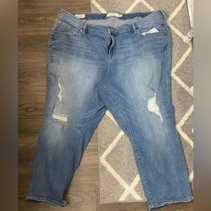Torrid Size 24 Boyfriend Capri